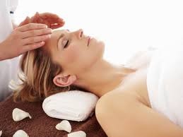 Sessão com cromoterapia